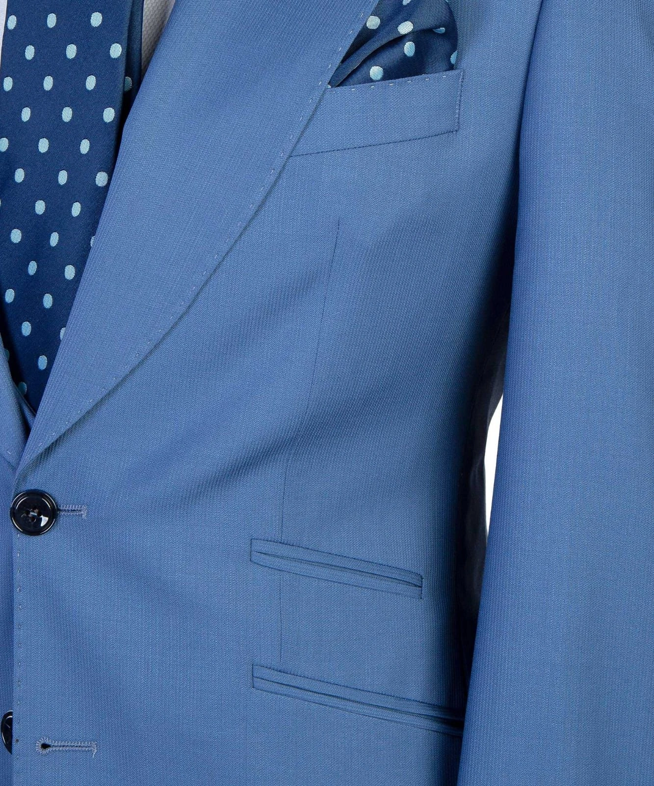 Sininen Setti: Tyylikäs Kolmeosa Business Puku, joka tekee vaikutuksen. Luovuutta ja eleganssia arkeen tai juhlaan.
